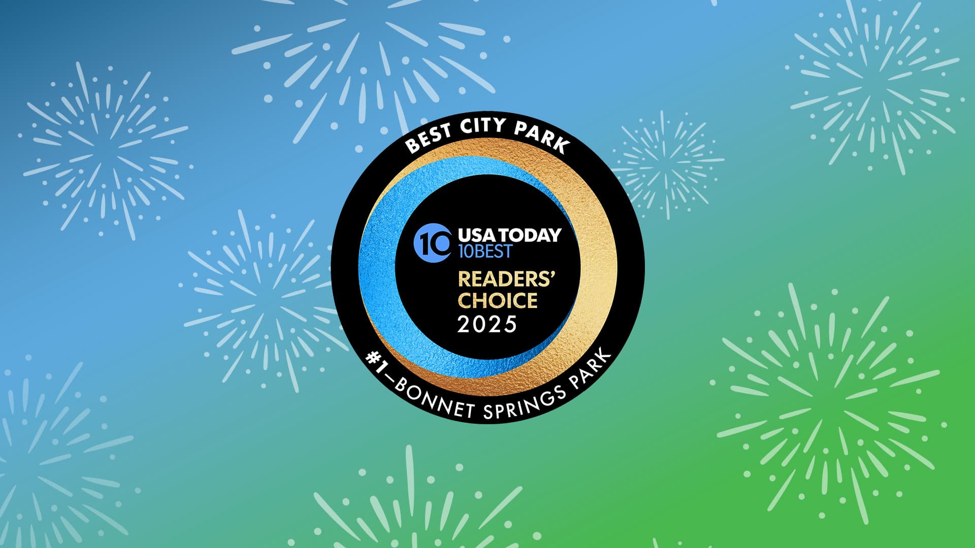Bonnet Springs Park Named #1 Best City Park by USA Today