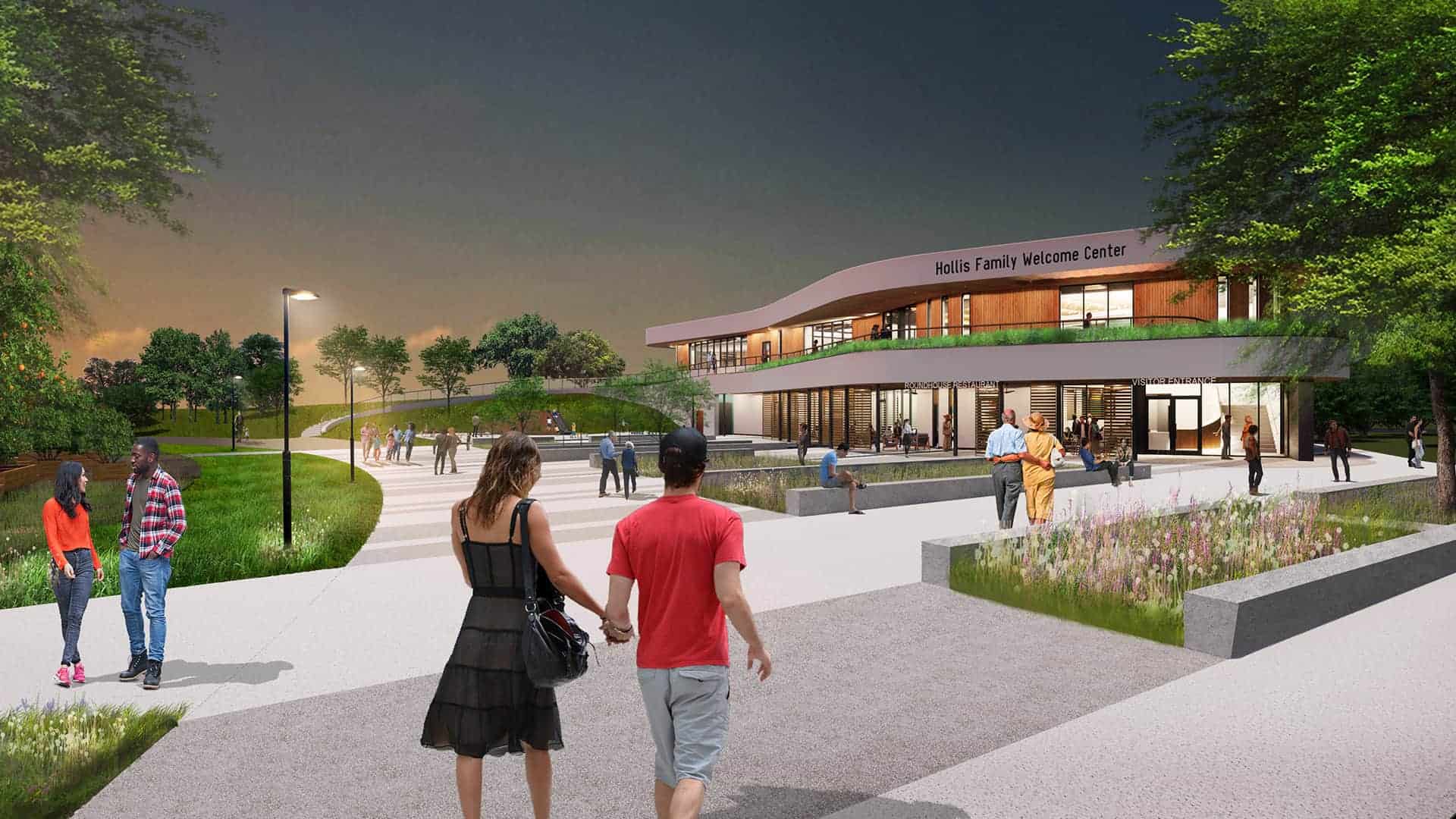 Hollis Family Welcome Center